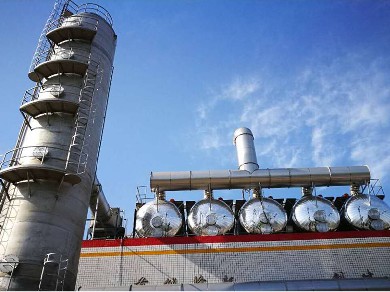 浙江台华新材料股份有限公司DMF与甲苯废气回收